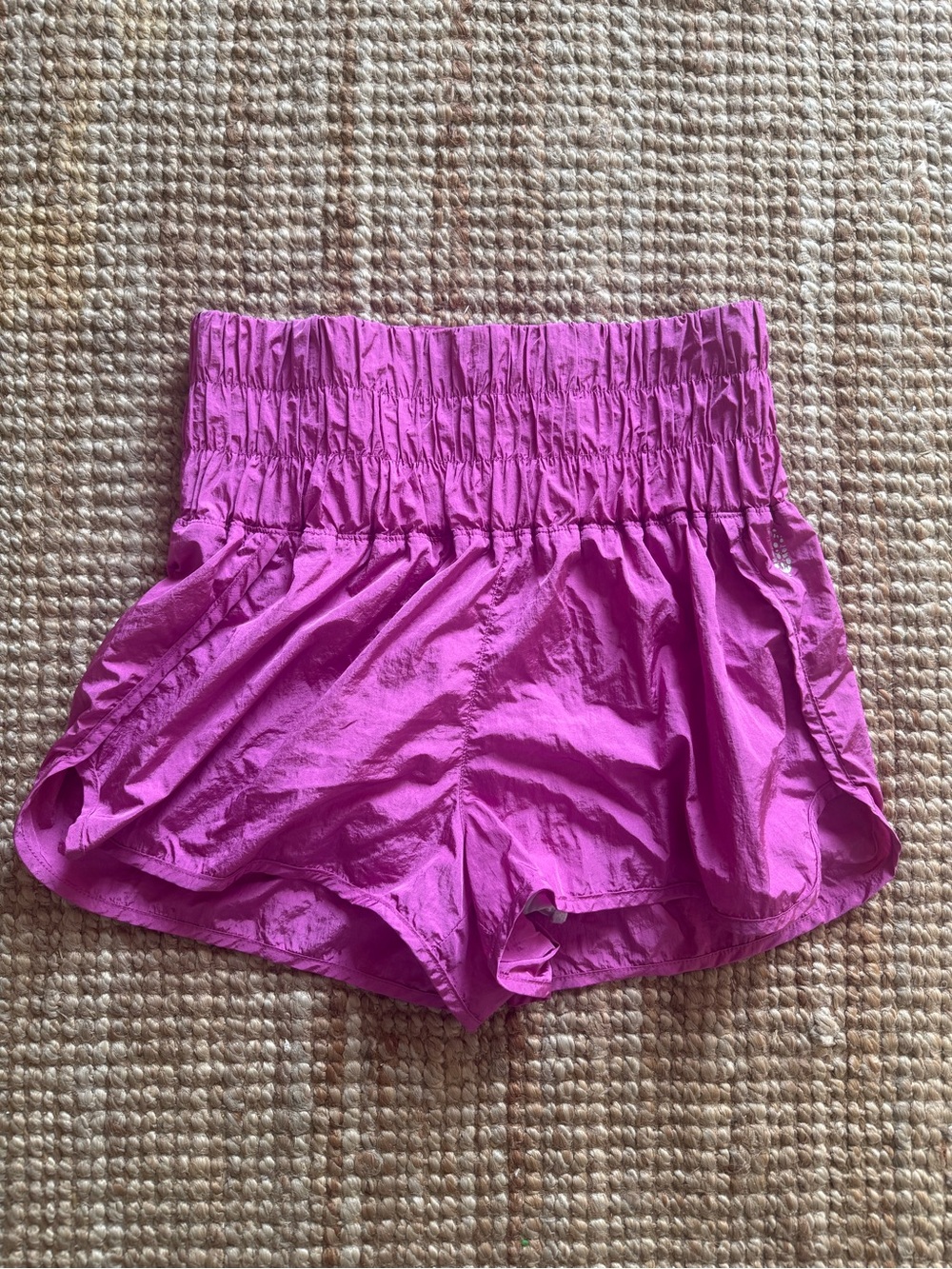 Free People Movement Pink High Rise Running Shorts Size M